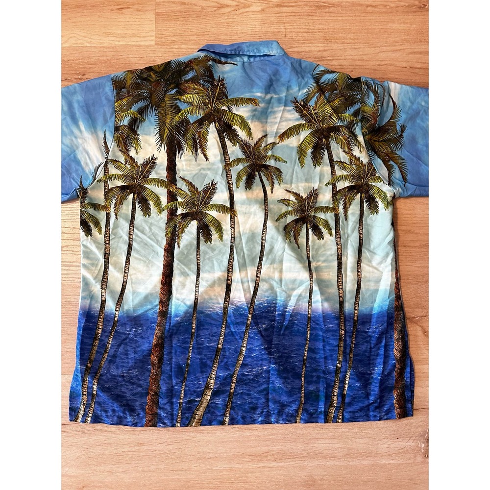 Happy Bay Men’s Hawaiian shirt button up size xxl - Picture 5 of 6